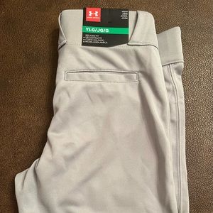 Brand New Under Armour Youth Large Baseball Pants Relaxed Fit ***NWT***